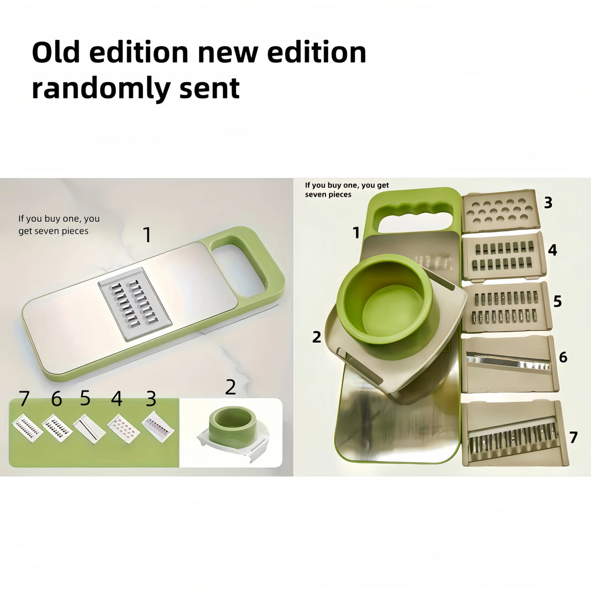 7-in-1 Vegetable Slicer & Grater