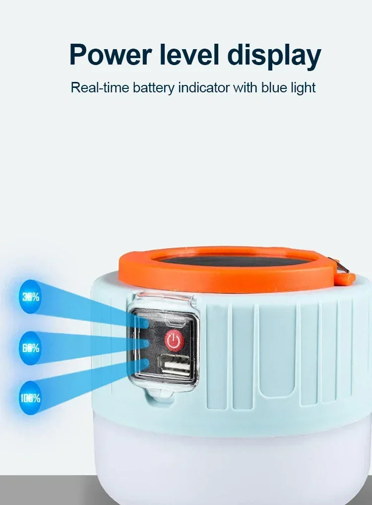 Rechargeable 60W Camping Lantern & Emergency Light