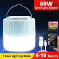 Rechargeable 60W Camping Lantern & Emergency Light