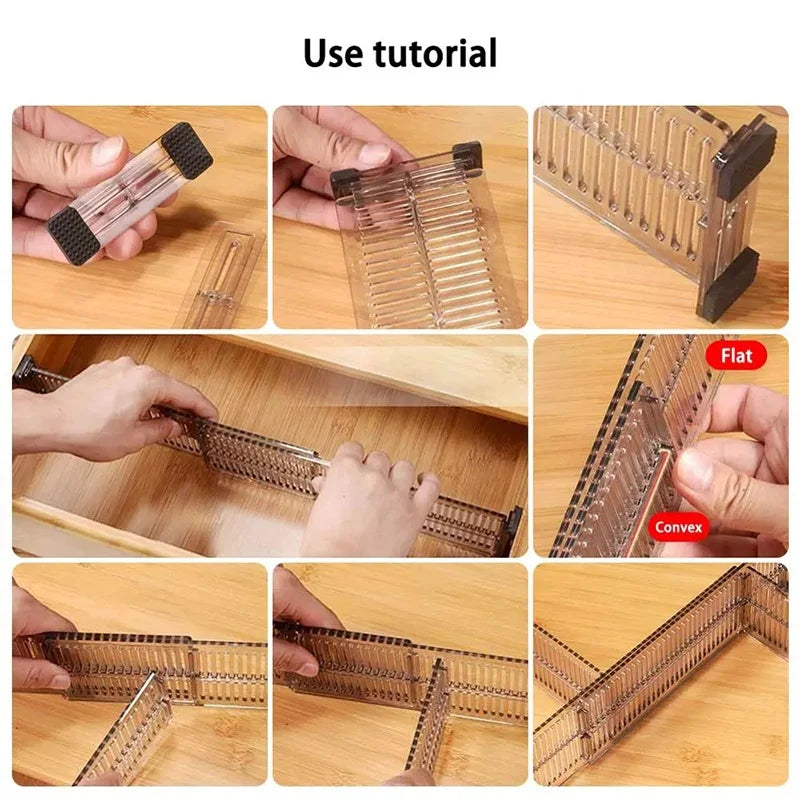 Adjustable Drawer Divider Set