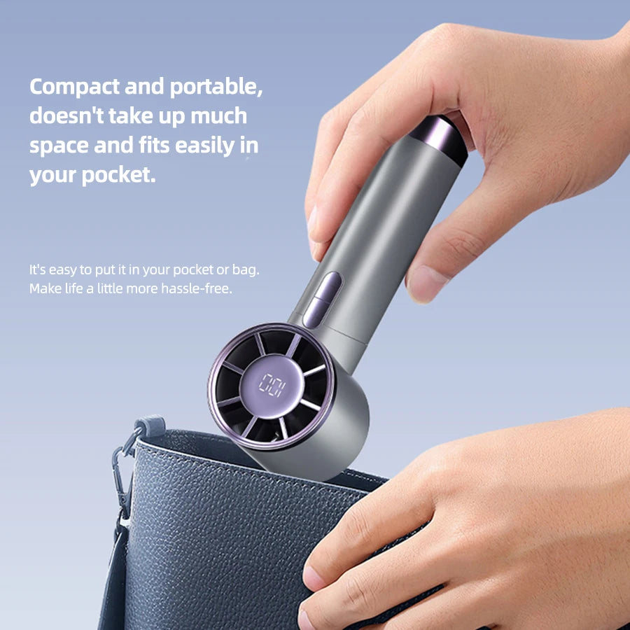 Rechargeable Mini Turbo Fan