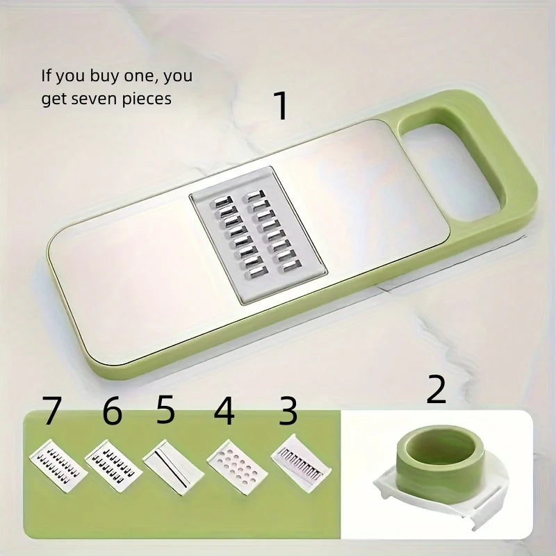 7-in-1 Vegetable Slicer & Grater