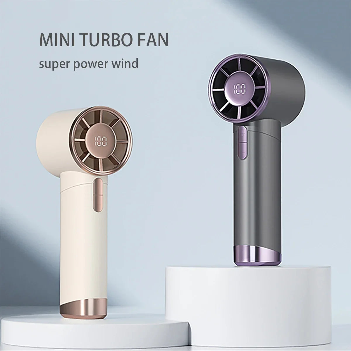 Rechargeable Mini Turbo Fan