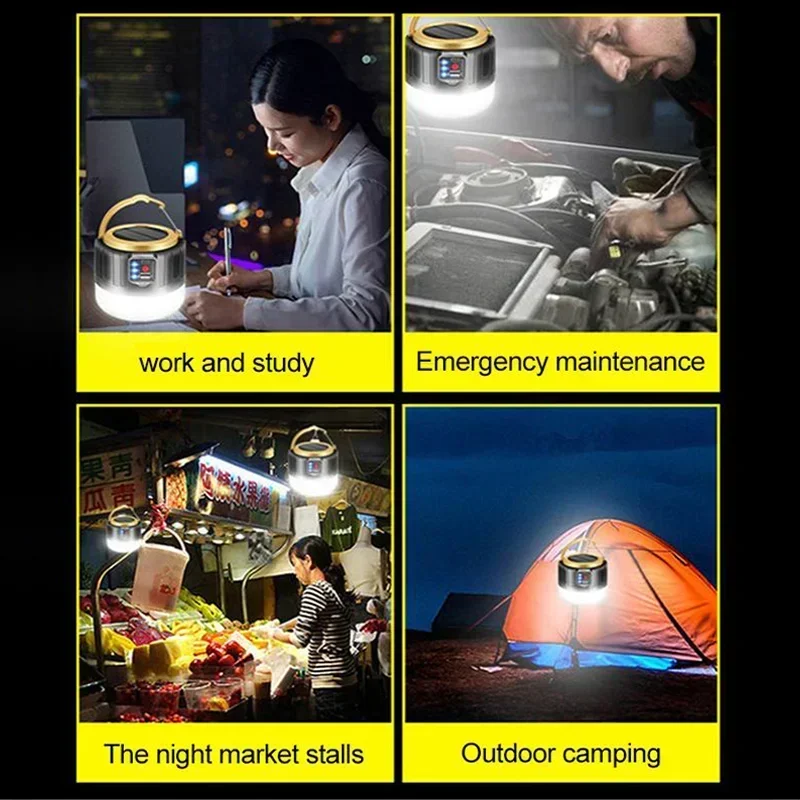 Rechargeable 60W Camping Lantern & Emergency Light