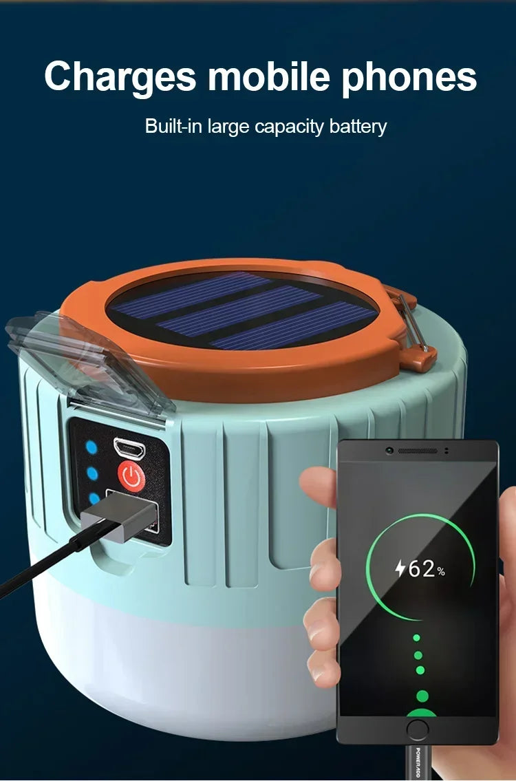 Rechargeable 60W Camping Lantern & Emergency Light