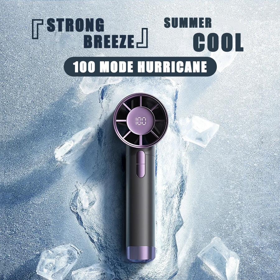 Rechargeable Mini Turbo Fan