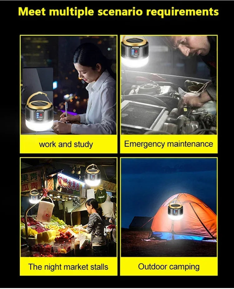 Rechargeable 60W Camping Lantern & Emergency Light