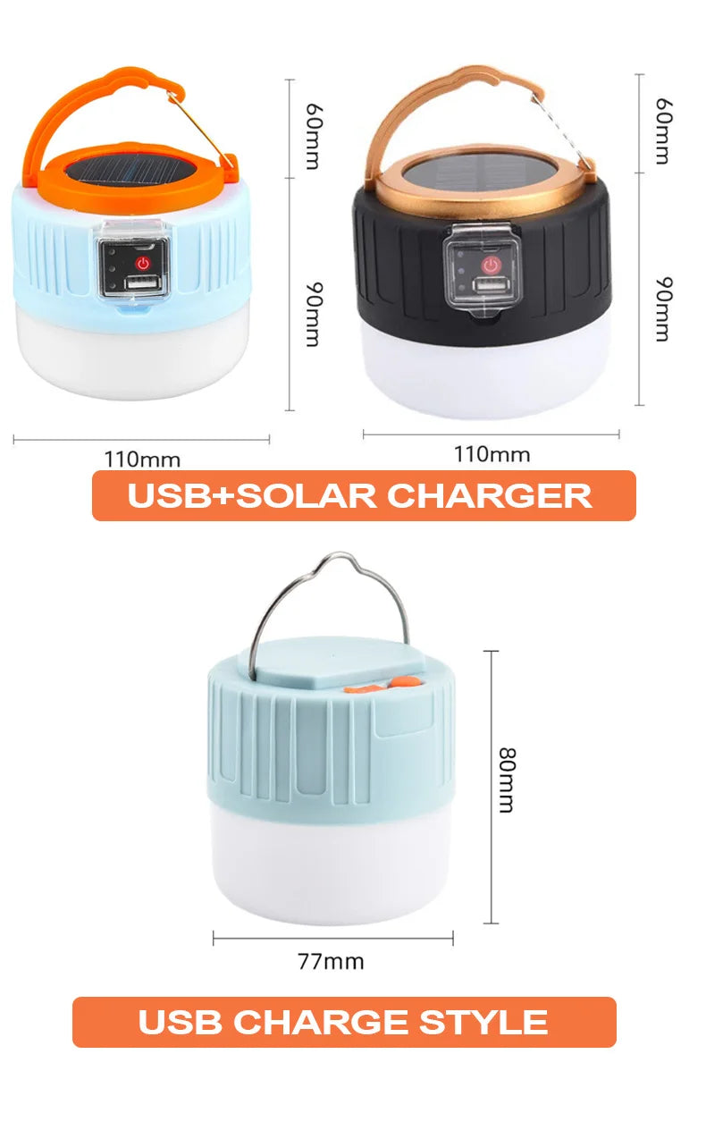 Rechargeable 60W Camping Lantern & Emergency Light