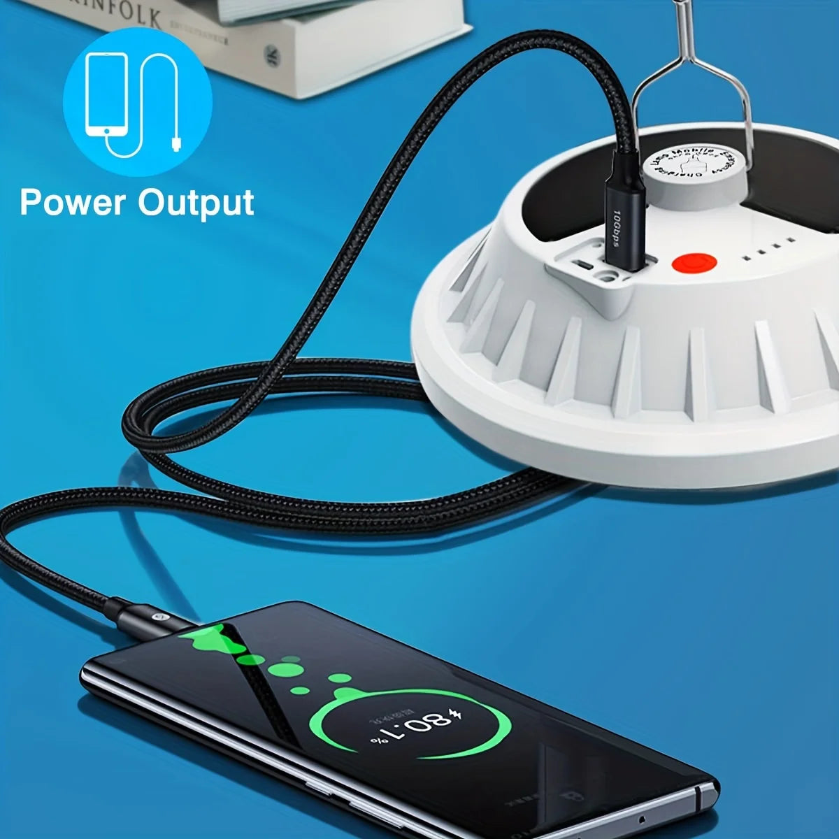 Rechargeable 60W Camping Lantern & Emergency Light