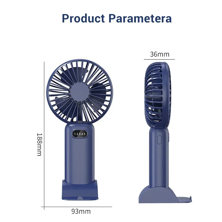 Rechargeable Mini Turbo Fan