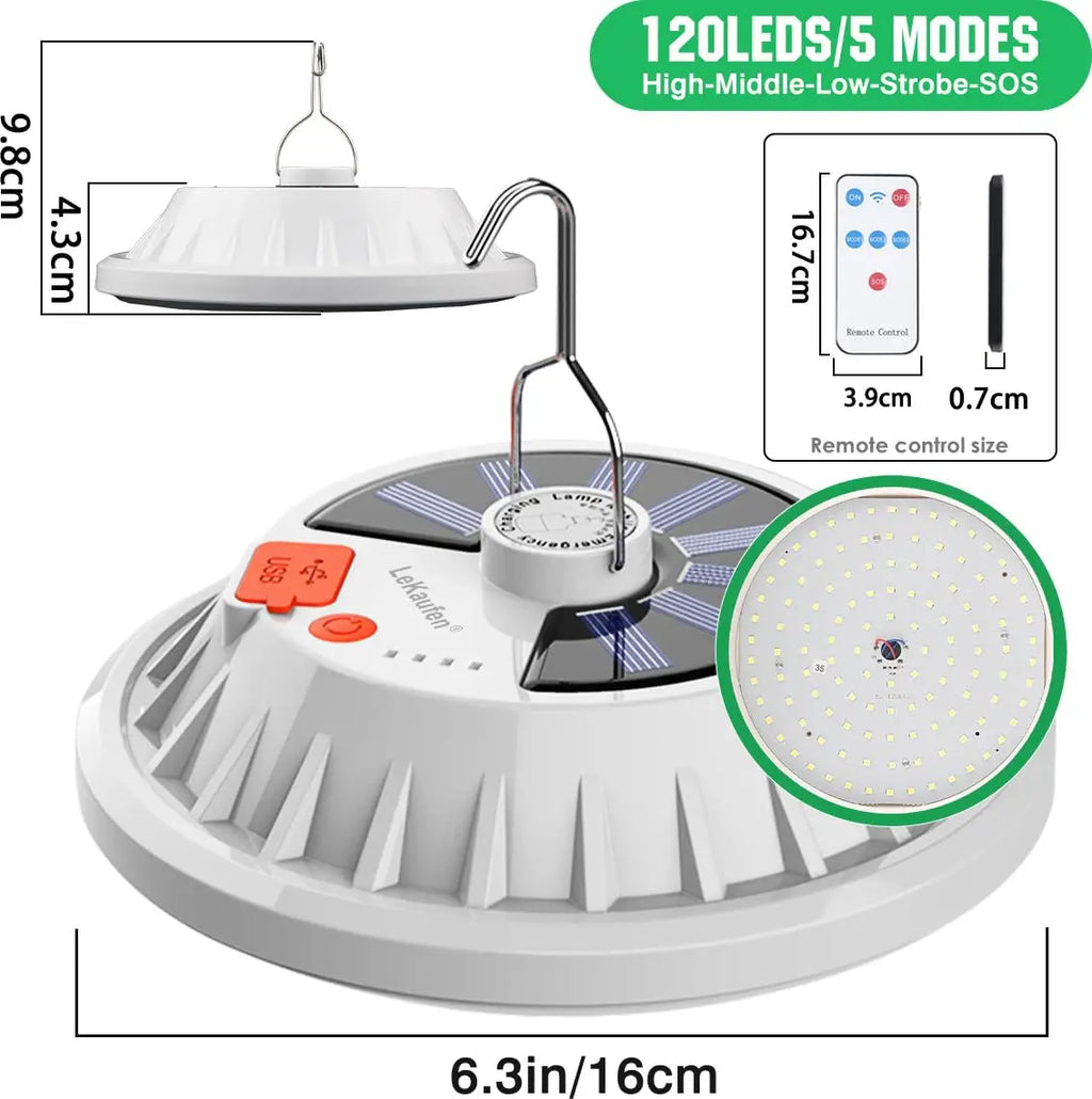 Rechargeable 60W Camping Lantern & Emergency Light