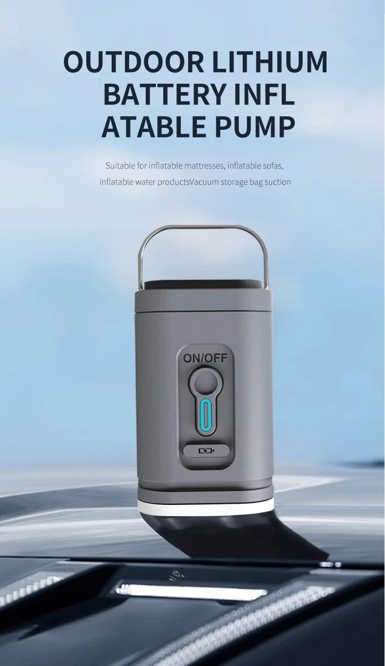 3-in-1 Mini Rechargeable Air Pump