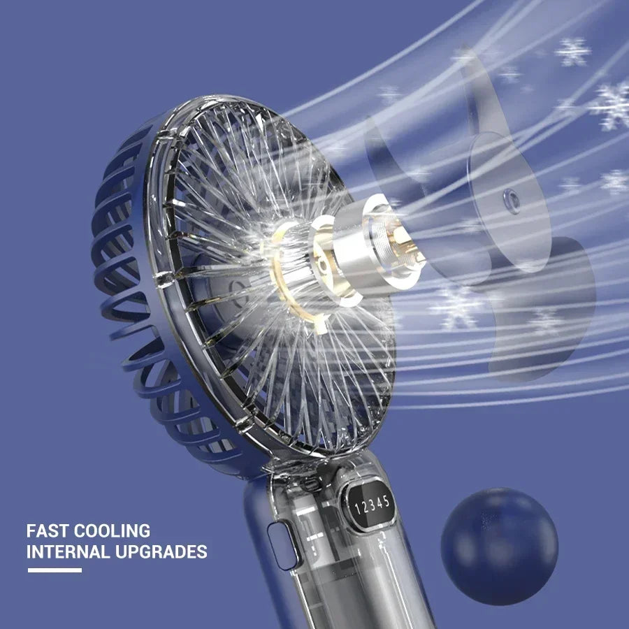 Rechargeable Mini Turbo Fan