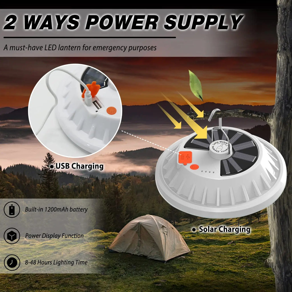 Rechargeable 60W Camping Lantern & Emergency Light