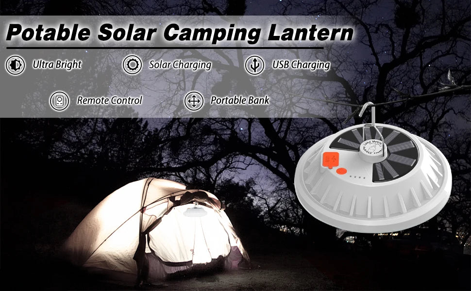 Rechargeable 60W Camping Lantern & Emergency Light